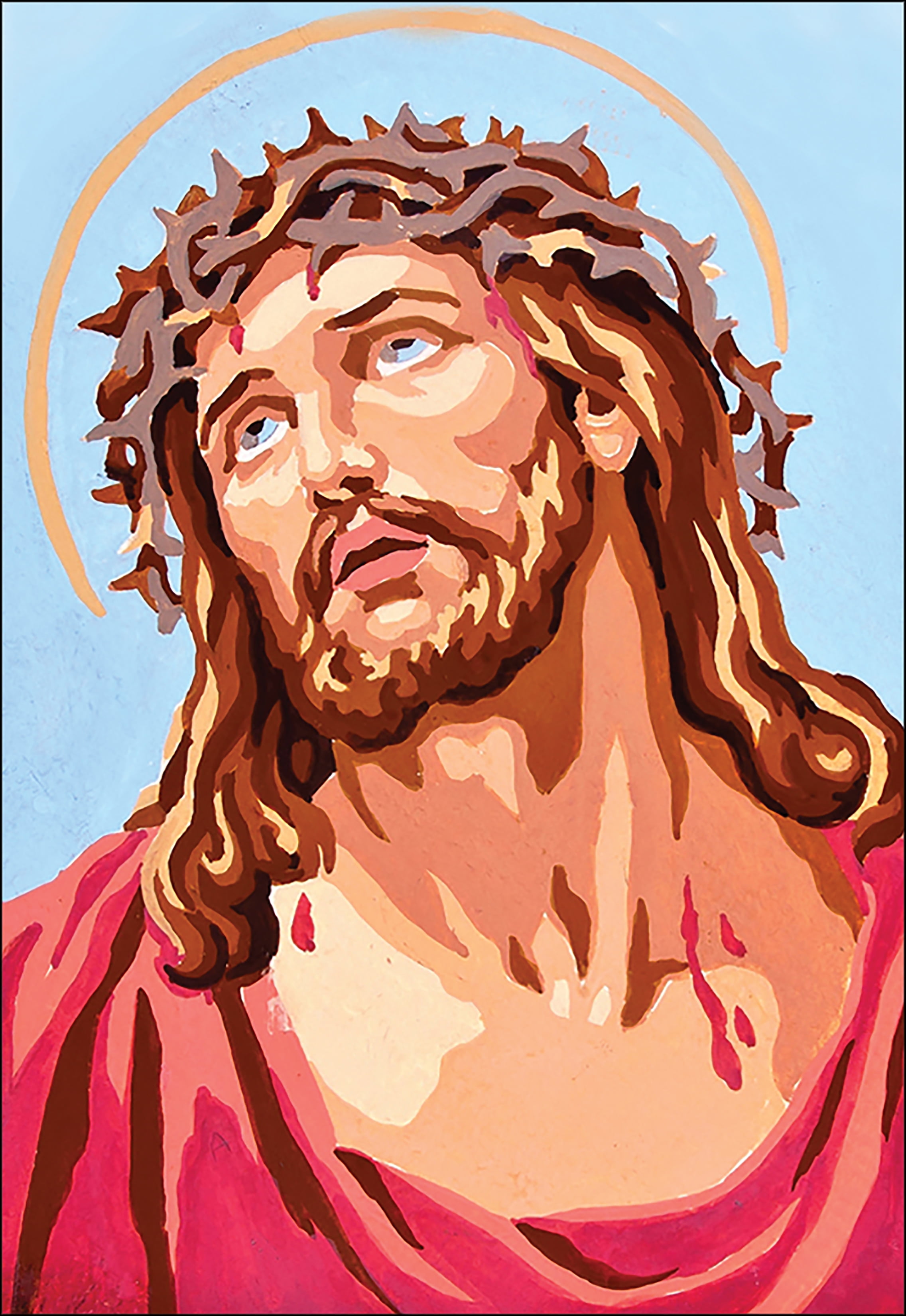 Collection D'Art Diamond Embroidery/Printed/Gem Kit 27x19cmJesus