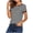 Black, variant on Qiopertar Women's Striped T-Shirt Casual Basic Round Neck Short Sleeve Lightweight Soft Summer Tops Slim Fit Print Tee, Black XXL
