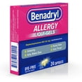 thumbnail image 6 of Benadryl Dye-Free Allergy Relief LiquiGels -- 24 Liquid Gel Capsules, 6 of 11