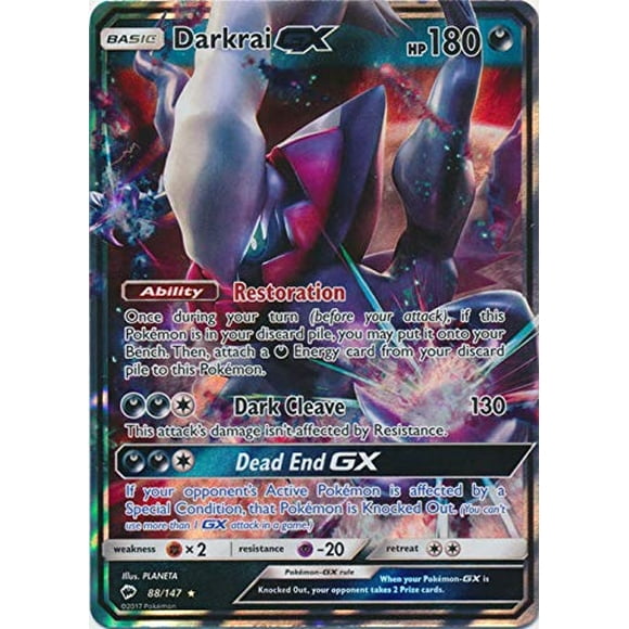 Pokemon - Darkrai GX - 88/147 - Ultra Raro