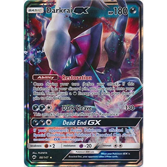 Pokemon - Darkrai GX - 88/147 - Ultra Raro