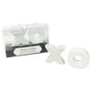 Just Artifacts XO Salt and Pepper Shakers - Perfect Party Favors or Gifts for Weddings, Bridal Parties, and Home Decor.
