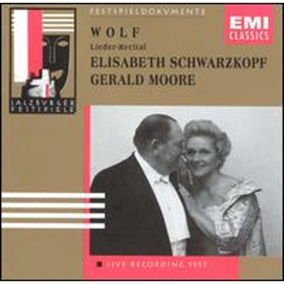 Pre-Owned Wolf: Lieder-Recital (CD 0724356574922) by Elisabeth Schwarzkopf (soprano), Gerald Moore (piano)