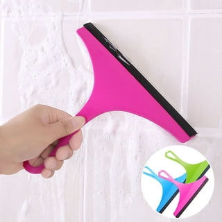 2Pcs Tiny Bathroom Shower Mirror Squeegee with Hanging Hook Small Squeegees  Mini