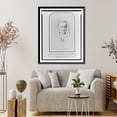 thumbnail image 4 of Historic Framed Print, [Lord Chief Baron Kelly, bust portrait, facing right, wearing wig], 17-7/8" x 21-7/8", 4 of 9
