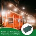 thumbnail image 5 of Uxcell 29V 8W LED Power Supply, 2pcs DC Low Voltage Transformer IP44 LED Driver, Green, 5 of 5