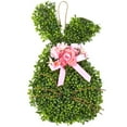 thumbnail image 4 of Faux Boxwood Bunny Door Hanger, 4 of 4