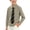 Khaki, variant on Odeerbi Toddler Boys Dress Shirt with Striped Tie Long Sleeve School Uniform Shirts