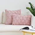 thumbnail image 6 of Rectangular Lumbar Plush Throw Pillow (With/Without Inserts), 6 of 10