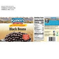 thumbnail image 7 of (12 Pack) Kuner's - Canned Black Beans, No Salt Added, 15 Ounce Can, New, 7 of 7