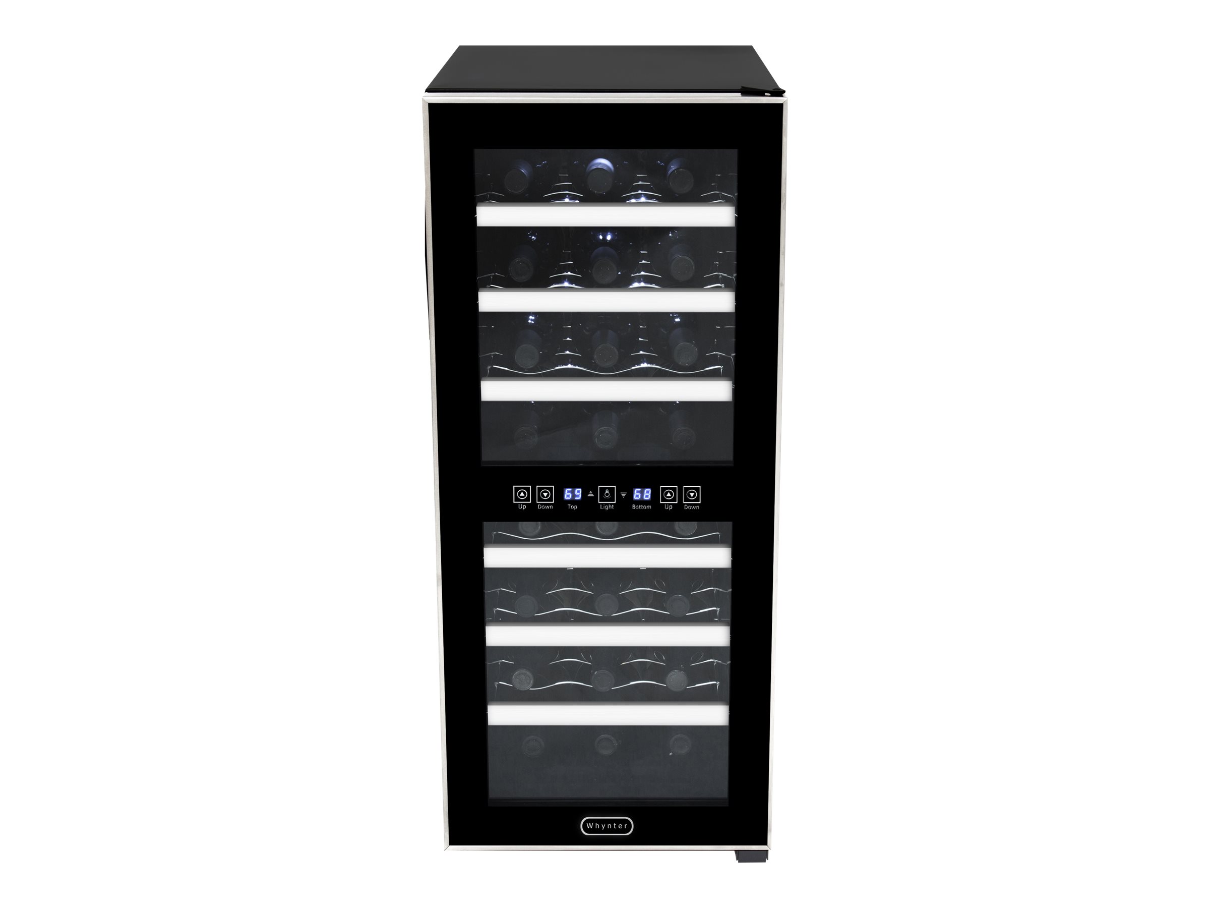 Whynter WC-241DS - Wine cooler - width: 14 in - depth: 20.2 in - height: 33.5 in - image 2 of 6
