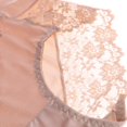 thumbnail image 3 of Paquete de 2-4 calzoncillos sin costuras de seda con encaje hueco de cintura alta para mujer, color 2 piezas, 3 of 8
