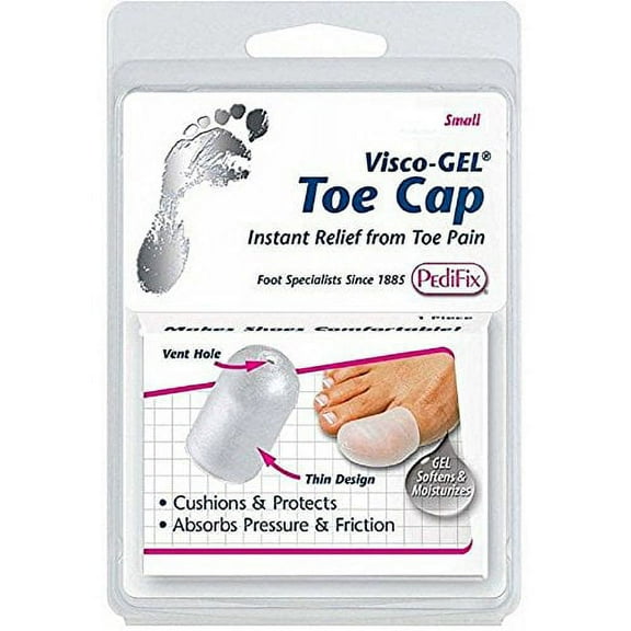 PediFix Visco Gel Toe Cap, Small, 1 Ea