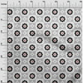 thumbnail image 2 of oneOone Cotton Poplin White Fabric Floral Block Sewing Fabric By The Yard Printed Diy Clothing Sewing Supplies 42 Inches Wide, 2 of 4