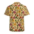 thumbnail image 3 of High Quality Hawaiian Shirts for Men Short Sleeve Aloha Beach Shirt Floral Summer Casual Button Down Shirts Blouses 9VAE99, 3 of 7