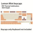 thumbnail image 3 of 136 Keys Lemon Mint Xda Keycap PBT Thermal Sublimation 64/8/87/98/96/104 Cherry Mechanical Keycap, 3 of 4