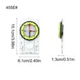 thumbnail image 3 of Multifunctional Compasses Navigation Compasses Map Ruler Magnifier Exploring Hiking Map Reading Orienteering Compasses, 3 of 19
