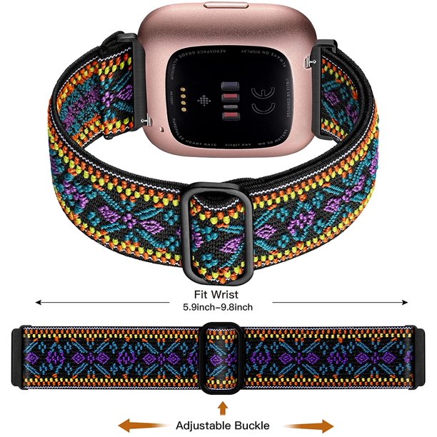 Fitbit versa best sale 2 stretchy bands