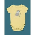 thumbnail image 3 of Hello Baby Opossum Bodysuit Infant -Image by Shutterstock,  Newborn, 3 of 4