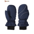 thumbnail image 2 of Spencer Kids Ski Gloves Winter Waterproof Snow Mittens Winter Warm Gloves for Boys and Girls Outdoor Activities (Suit 4-9 years), 2 of 9