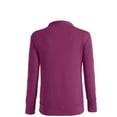 thumbnail image 4 of Veste en Tricot Uni pour Femmes Mode Décontractée Manches Longues Hauts Cardigan Ample à Boutons Chandail Rétro Élégant, 4 of 5