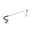 Long model, variant on 2Pcs Nonslip Outdoor Lamp Hook Hanger Poles Mount Hook Stainless Steels Pigtail Storage Hook Poles Attachments Hanger