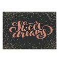 thumbnail image 1 of Saying Cutting Board, Modern Calligraphic Words with Scattered Graphic, Decorative Tempered Glass Cutting and Serving Board, Large Size, Pale Brown Black, by Ambesonne, 1 of 1