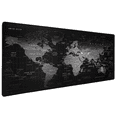 thumbnail image 1 of Mouse Pad Gamer BLOOSOM Alfombrilla Ratón Antideslizante 80x30cm Negro Mapa, 1 of 4