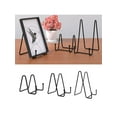 thumbnail image 2 of Plate Stands for Display Iron Easel Display Stand Holder Metal Frame for Picture, 2 of 8
