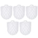 thumbnail image 1 of 5Pcs Recambio del cepillo de baño Cepillos de inodoro de plástico con forma de bola redonda Cabezas Limpiadores de cepillos para baño (A1-Blanco), 1 of 6