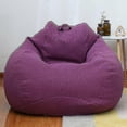 thumbnail image 2 of Extra Large Bean Bag Chairs Sofa Cover Indoor Lazy Lounger For Adults Kids, 2 of 3