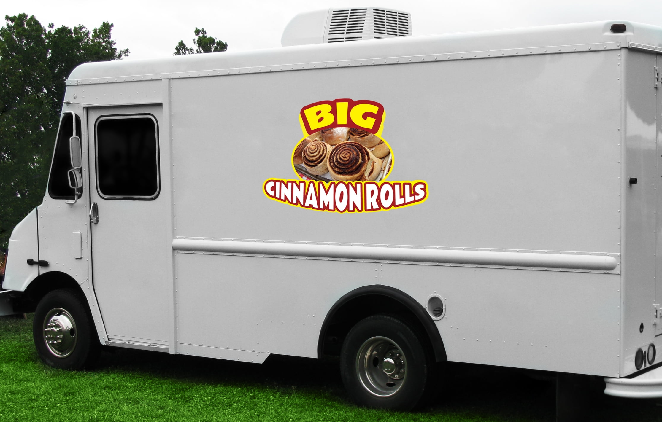 Big Cinnamon Rolls Decal 14" Pastry Bakery Concession Food Truck Vinyl Sticker 