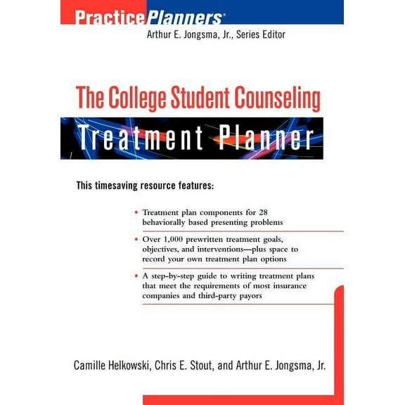 PracticePlanners The College Student Counseling Treatment Planner, Book 166, (Paperback)