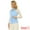 Light Blue, variant on Allegra K Women's Zip Up Jacket with Pockets Sleeveless Anorak Utility Vest XS Brown