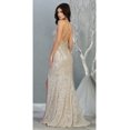 thumbnail image 2 of Formal Dress Shops Inc Juniors Womens Sequined Prom Long Dress And Plus Size, 2 of 5