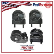 Engine & Trans Mount Set 4PCS for Kia Passenger Car Rio L4 1.5l 1493cc 2001-2002