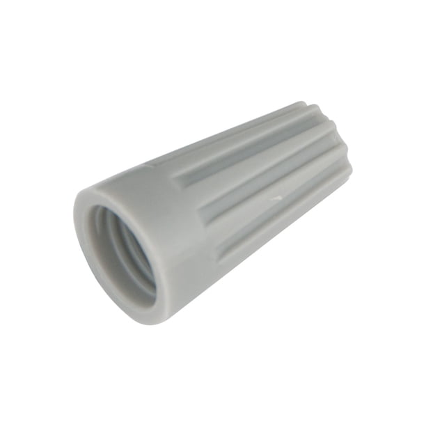Conectores de cables Gardner Bender 10-001, paquete de 100, 22-16 AWG, gris