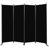 Room Divider 6FT Portable Room Dividers and Folding Privacy Screens, 88'' W Fabric Divider for Room Separation, 4 Panel Partition Room Dividers Freestanding Wall Divider Screen for Dorm Studio Office