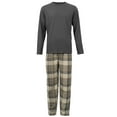 thumbnail image 6 of Fruit of the Loom Men's Jersey Knit Top and Flannel Pajama Pants Set, 2-Piece, Sizes S-5XL, 6 of 10