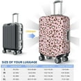 thumbnail image 6 of Highly Elastic Spandex Suitcase Cover Luggage Cover Protector Large Fits 25 to 28 Inch Leopard Pink Prints, 6 of 6