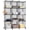 Grey, variant on General Closet Organizer, 12-Cube Closet Organizers and Storage, Cube Storage Organizer for Kids, Closet, Bedroom, Bathroom, Office, Blue