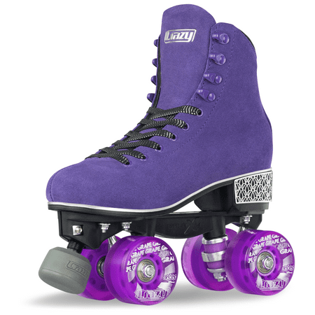 Crazy Skates Evoke Roller Skates for Women - Stylish Suede Quad Skates price history on PriceWatchPro