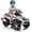 White, variant on 12V Electric Ride on Car, Battery Powered Toy Car with 4 MPH Speed Dual Drive Motors 66 Lbs Capacity Electric Vehicle with Colorful Lights, Music Ages 3-6, White