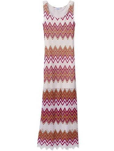 Women's Lined Crochet Knit Maxi Dress