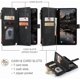 thumbnail image 3 of Compatible con la funda Billetera Samsung Galaxy S25,con Soporte para Tarjeta, Bolsillo Magnético con Cremallera, Correa de Cordón, Billetera de Cuero con Tapa para Samsung Galaxy S25 5G 6.2 Pulgadas, 3 of 7
