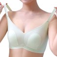 thumbnail image 2 of Sngxgn Women's Comfort Wireless, Seamless Cooling T-Shirt Bra(Mint Green,XXL), 2 of 8