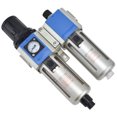 thumbnail image 2 of Flows Filters Regulator, High Accuracy 3 Draining Modes 1.5Mpa Proof Pressure Aluminium Alloy Air Compressor  Filter  For Equipment GFC300-10, 2 of 8