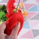 thumbnail image 4 of 1 pieza de juguetes de peluche suave para perros, juguetes de langosta de dibujos animados para perros, suministros para perros (rojo), 4 of 7