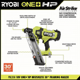 thumbnail image 2 of ONE+ HP 18V Brushless Cordless AirStrike 30° Framing Nailer (Tool Only), 2 of 2