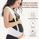 thumbnail image 4 of Banda para el Vientre durante el Embarazo Cinturón de Maternidad Soporte para el Vientre para Mujeres Embarazadas Faja Abdominal Transpirable para Soporte de Espalda Blanca, 4 of 7